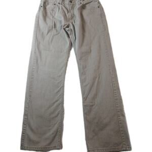 Levis Straight Leg Tan Size 34X32